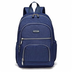 AOTIAN Mujer Peso Ligero Mochilas de Casual Juveniles Bolsas Escolares Bolsa de uso diario 9 Litros Azul características