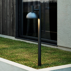 Bolardo luminoso exterior Arki negro en oferta