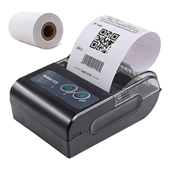 Eachbid Impresora térmica portátil de Recibos, Impresora térmica de códigos de tiques en 58 mm de Papel,Recibo de Impresora USB Bill Ticket POS Cajón  precio