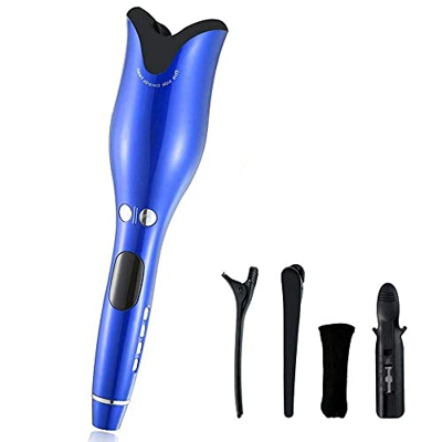 LDOR Rizador De Pelo Automático, Rizador De Pelo De Barril De Cerámica De 1", Temperatura De 26 Engranajes, Calentador Infrarrojo De Aniones, Varilla 