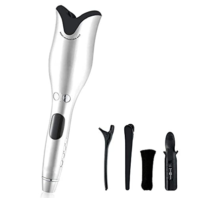 LDOR Rizador De Pelo Automático, Rizador De Pelo De Barril De Cerámica De 1", Temperatura De 26 Engranajes, Calentador Infrarrojo De Aniones, Varilla 