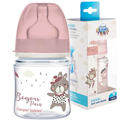 Biberón anticólicos Bonjour Paris 120ml Azul Rosa en oferta