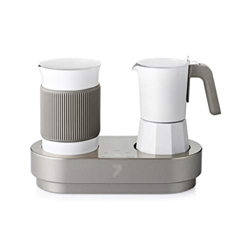 Cafetera Cápsula Máquina de café espuma de leche de la máquina todo-en-uno de lujo italiana Inicio Moka Pot automática Con un filtro permanente durade precio