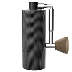 Cafetera Mini Máquina de café manual portátil plegable Coffee Bean Grinder Negro Con un filtro permanente duradero. características