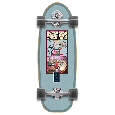 YOW Chiba 30" Classic Series Surfskate Skateboard, Adultos Unisex, Multicolor (Multicolor), 10,5" x 30.0