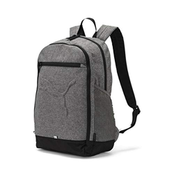 PUMA Unisex Buzz Mochila Deportiva Con Compartimento Para Portátil Gris Brezo 26L características