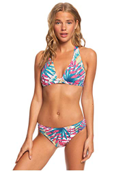 Roxy Into The Sun - Conjunto De Bikini Deportivo para Mujer Conjunto De Bikini Deportivo, Mujer, Anthracite Tropicoco S, S en oferta