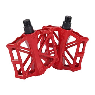 Herefun Pedales Bicicleta de Montaña, Pedal de Bicicleta Aleación de Aluminio Antideslizante Durable, Pedales Bicicleta 9/16 Pulgadas para MTB, BMX, B