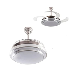 BEL AIR HOME - Ventilador de Techo Serie Selene Motor DC con Aspas Desplegables con Luz Led 36W (3000K, 4000K, 6500K) Con Mando a Distancia Incluido características