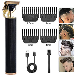 Guijiyi Cortapelos Hombre, Cortapelos,Maquina Cortapelo Profesional con Carga USB,Maquina Cortapelo Profesional con Hoja T,Recortador Pelo Barba Kit F en oferta