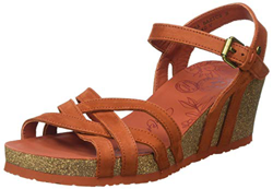 Panama Jack Vera Basics, Sandalias con cua Mujer, marrón Oxidado, 39 EU en oferta