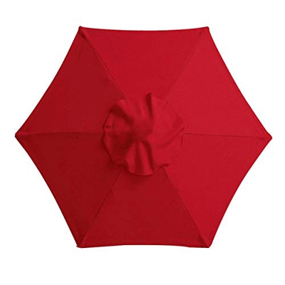 POHOVE Parasol de repuesto para sombrilla de patio, para mesa de mercado, a prueba de agua, para exteriores, jardín, patio, playa