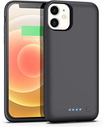 Funda Batería para iPhone 12 Mini, iPosible [5800mAh] Funda Cargador Portatil Batería Externa Ultra Carcasa Batería Recargable Power Bank Case para iP en oferta