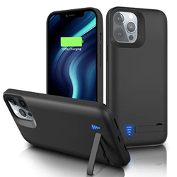Gladgogo Funda Batería para iPhone 12 Pro Max [6800 mAh] Funda Cargador Carcasa Batería en oferta