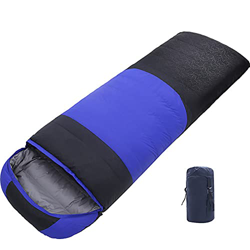 Bolso para dormir por ultraligero para mochilero, pato abajo Bolsa de dormir rectangular bolsas de tres estaciones con saco de compresión, contenido i precio