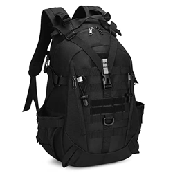 25L/35L Mochila Táctica Militar,Mochila de Asalto Molle Mochila Impermeable de Combate Unisex Bolsa de Emergencia para Caza Caminar Senderismo y Activ características