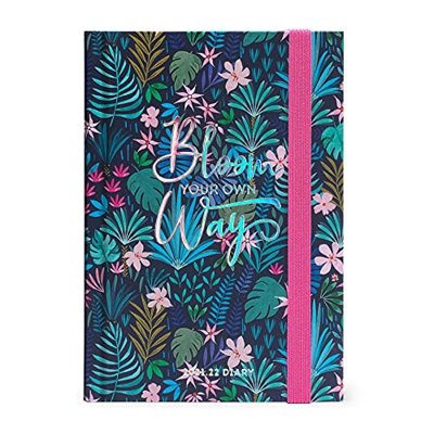 Legami - Agenda Diaria Fotográfica 16 meses 2021/2022, Small, 13,5x9,5cm, Flora, AG2216030