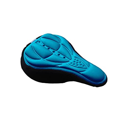 Asiento De Bicicleta Sillón De Espuma Suave Sillín Cómodo MTB Silla De Montar Amortiguador Sillín Accesorio Accesorio Azul Cojín De Bicicletas