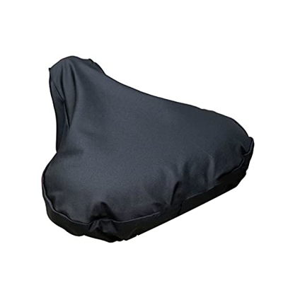 Bomoya Funda de cojín impermeable para asiento de bicicleta con cordón resistente a la lluvia, a prueba de polvo, para la mayoría de sillines