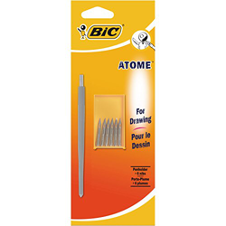 BIC Atome - Pluma Estilográfica con 6 recambios, colores aleatorios precio