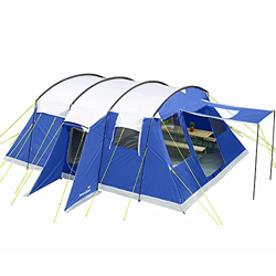 Skandika Milano 6 Personas - Tienda de campaña Familiar - Sleeper tecnologia - Suelo Cosido - Columna de Agua de 5000 mm en oferta