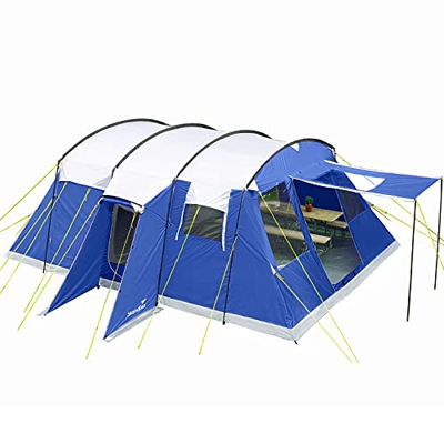 Skandika Milano 6 Personas - Tienda de campaña Familiar - Sleeper tecnologia - Suelo Cosido - Columna de Agua de 5000 mm