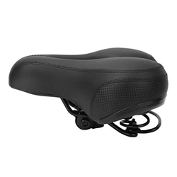 KUIDAMOS Bicicleta, cojín de Bicicleta Negro Cómodo para Bicicleta de Carretera para Crucero precio