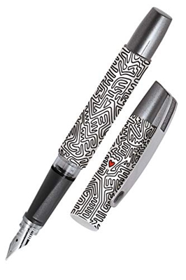 Online Schreibgeräte 61184/3D - Pluma estilográfica para zurdos