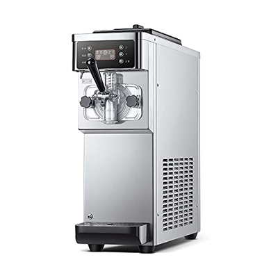 Home Kitchen Accessories 1200W Commercial Ice Cream Maker Machine Small Ice Cream Machine Frozen Drink Maker Frozen Yoghurt Machine CE/FCC
