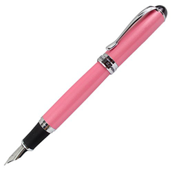 Gullor Jinhao X750 pluma estilográfica Punta de acero inoxidable de 18KGP - rosa en oferta
