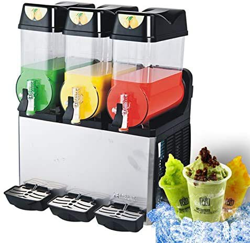 Máquina de cáscara de hielo de 3x12L de 3x12L, máquinas de fabricación de bebidas congeladas, máquina de helados, máquina de fabricación de bebidas co en oferta