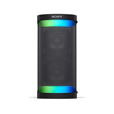 Sony SRS-XP500 - Altavoz Bluetooth con Sonido Potente, iluminación y batería de 20 h (IPX4, Mega Bass, función de Carga rápida, Party Connect) Negro