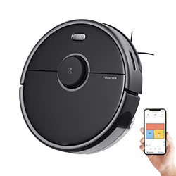 Roborock S5 MAX Robot Aspirador Negro Robot Aspirador con Tanque de Agua Eléctrico, Zonas de Limpieza, Navegación con Láser y Limpieza Selectiva de la características