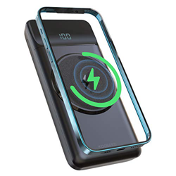 Batería Externa Magnética,10000mah Powerbank Carga Rapida(PD 22.5W&QI 15W),Cargador Portatil Magnético para la Serie de iPhone 12,Bateria Externa Inal precio