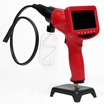 wenhu Pistola de Limpieza de Aire Acondicionado de automóviles visuales Pantalla Desmontable de 4.3 Pulgadas A/C Aircon Evaporator Limpiador endoscopi