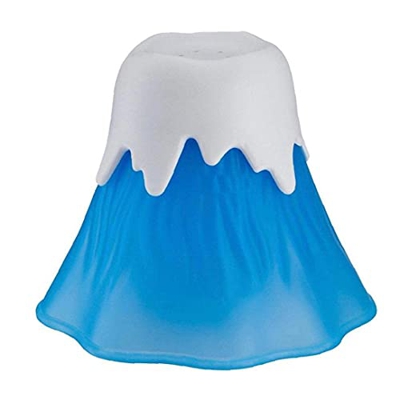 Microondas limpiador horno microondas vapor limpiador de vapor volcán trabajo vinagre de agua limpieza cocina gadget para la oficina en casa azul, lim