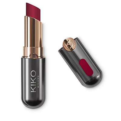 Kiko Milano Unlimited Stylo 19 Labial Cremoso de Larga Duración Hasta 10 Horas con Acabado Semimate, Cherry