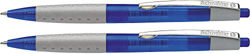Schneider Loox - Bolígrafo retráctil (zona de agarre suave, mina indeleble, grosor de trazo M), 2 unidades, color azul características
