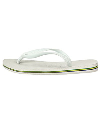 Havaianas Brasil, Chanclas Unisex Adulto, Blanco (Brasil White), 45-46 EU