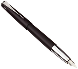 Lamy Studio - Pluma estilográfica (plumín fino), color negro en oferta