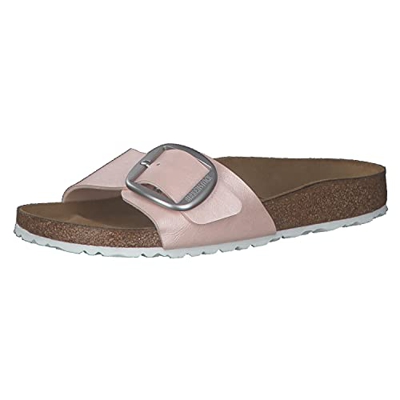 Birkenstock Madrid Big Buckle, Sandalia Mujer, Rosa Graceful Light Rosa, 37 EU