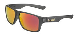 bollé Brecken Gafas, Unisex Adulto, Gris (Cristal (Mate pc tns Fire), L en oferta