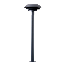 Dyberg Larsen DL31 Outdoor bolardo negro Ø 31cm características