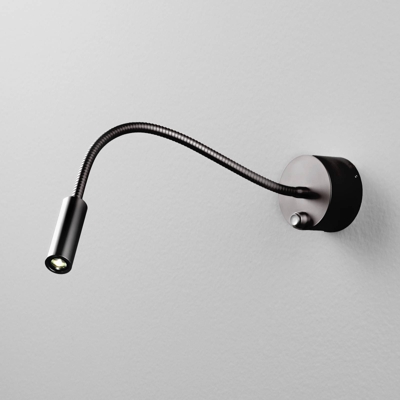 Egger Zooom T Flex aplique LED 2.700K, negro