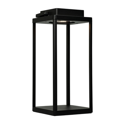 Dyberg Larsen Lucca farol LED, batería, alto 34 cm