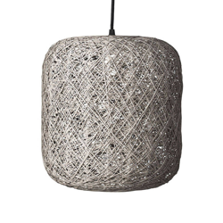 Dyberg Larsen Spin S lámpara colgante gris, Ø 30cm en oferta