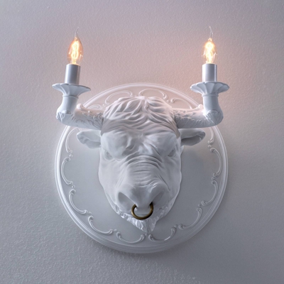 Karman Corrado lámpara de pared blanca