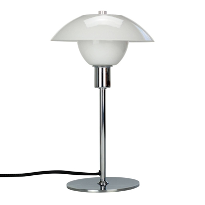 Dyberg Larsen Bergen lámpara de mesa vidrio Ø20cm
