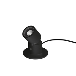 Egger Capri lámpara de mesa LED con foco, negro en oferta