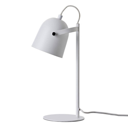 Dyberg Larsen Oslo lámpara de mesa, metal, blanco en oferta